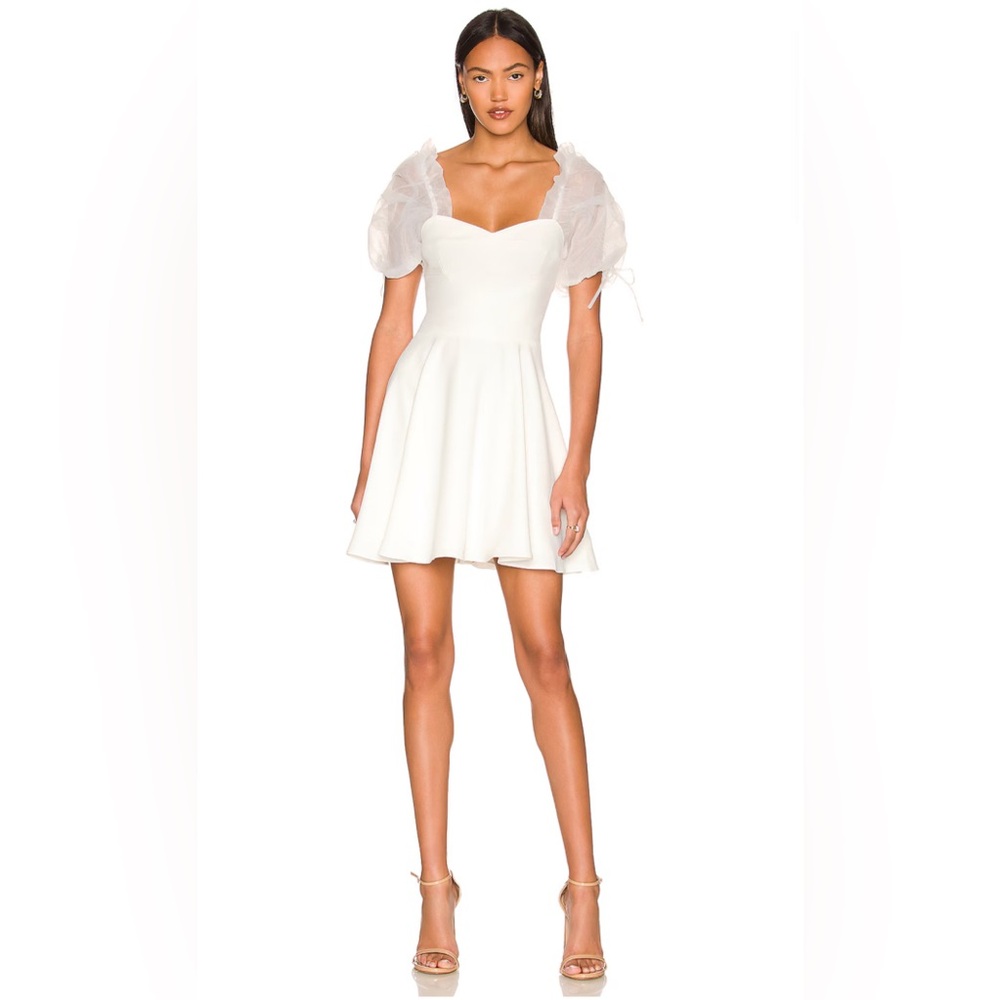 Amanda Uprichard Lovely Dress in Ivory